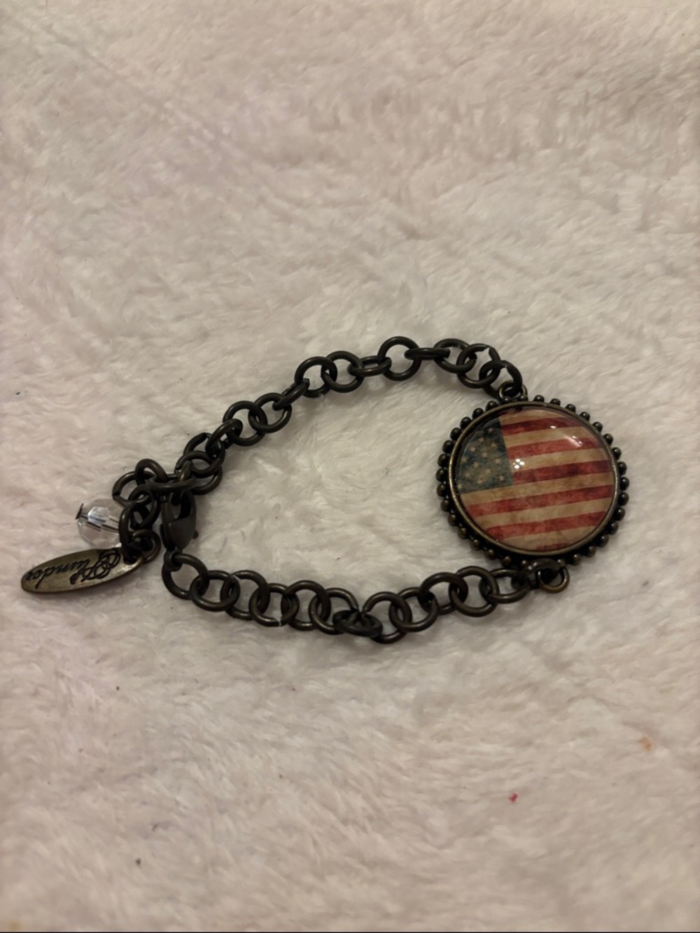 Plunder Patriotic Cameo Bracelet - Red, White, Blue